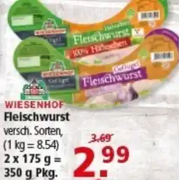 Multi Markt WIESENHOF Fleischwurst Angebot