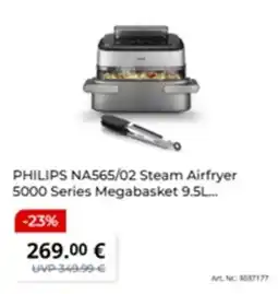 MediaMarkt PHILIPS NA565/02 Steam Airfryer 5000 Series Angebot