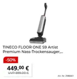 MediaMarkt TINECO FLOOR ONE S9 Artist Premium Nass-Trockensauger Angebot