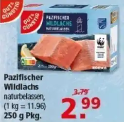 Multi Markt GUT&GÜNSTIG Pazifischer Wildlachs Angebot