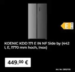 MediaMarkt KOENIC KDD 171 E IN NF Side by Angebot
