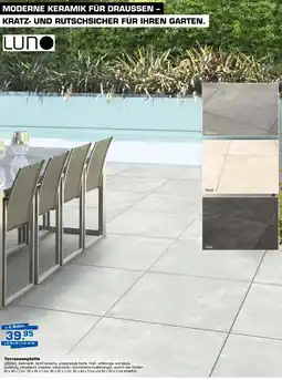 Bauzentrum Hofacker LUNO Terrassenplatte Angebot