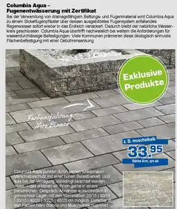 Bauzentrum Hofacker Columbia Aqua Angebot