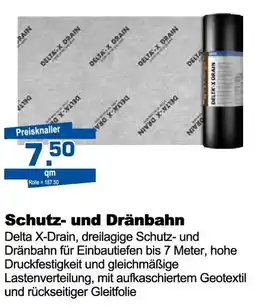 Bauzentrum Hofacker DELTA Schutz- und Dränbahn Angebot