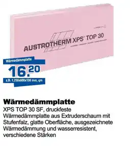 Bauzentrum Hofacker AUSTROTHERM Wärmedämmplatte Angebot