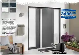 Bauzentrum Hofacker Aluminium-Haustür ThermoSafe Motiv 568 ohne Seitenteil Angebot