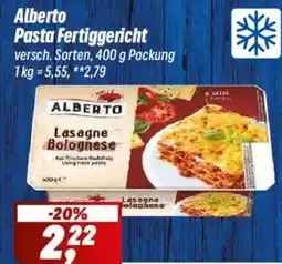 Simmel Alberto Pasta Fertiggericht Angebot