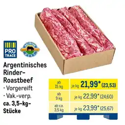 METRO Argentinisches Rinder- Roastbeef Angebot