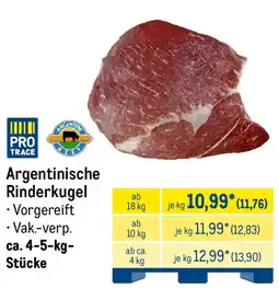 METRO Argentinische Rinderkugel Angebot