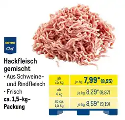 METRO METRO Chef Hackfleisch gemischt Angebot