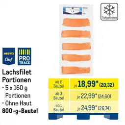 METRO Lachsfilet Portionen Angebot