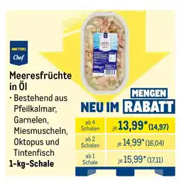METRO METRO Chef Meeresfrüchte in Öl Angebot