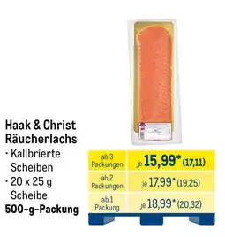 METRO Haak & Christ Räucherlachs Angebot