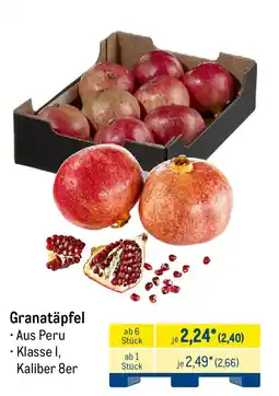 METRO Granatäpfel Angebot