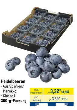 METRO Heidelbeeren Angebot