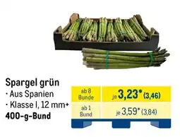 METRO Spargel grün Angebot