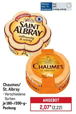 METRO Chaumes/ St. Albray Angebot