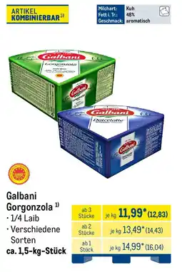METRO Galbani Gorgonzola Angebot