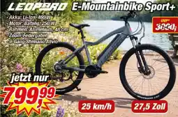 Posten Börse LEOPARD E-Mountainbike Sport+ Angebot