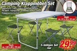 Posten Börse Camping Klappmöbel-Set Angebot