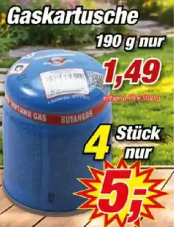 Posten Börse Gaskartusche Angebot