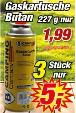 Posten Börse Gaskartusche Butan Angebot