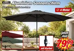 Posten Börse KYMAST Aluminium Sonnenschirm Angebot