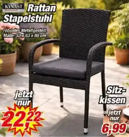 Posten Börse KYNAST Rattan Stapelstuhl Angebot