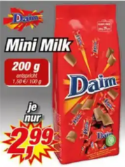 Posten Börse Daim Mini Milk Angebot