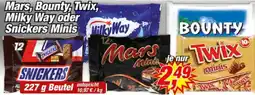 Posten Börse Mars, Bounty, Twix, Milky Way oder Snickers Minis Angebot