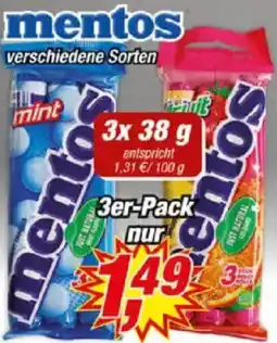 Posten Börse mentos Angebot