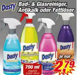 Posten Börse Dasty Bad-&Glasreiniger, Antikalk oder Fettlöser Angebot
