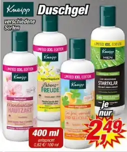 Posten Börse Kneipp Duschgel Angebot