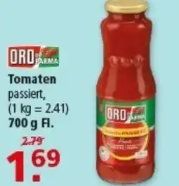 Multi Markt ORO PARMA Tomaten Angebot