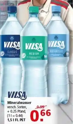 Multi Markt VILSA Mineralwasser Angebot