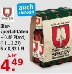 Multi Markt SPATEN Bler spezialitäten Angebot