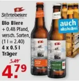 Multi Markt Störtebeker Bio Biere Angebot