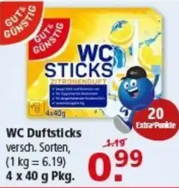Multi Markt GIUT&GUNSTIG WC Duftsticks Angebot