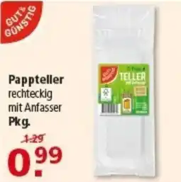 Multi Markt GUT& GÜNSTIG Pappteller Angebot