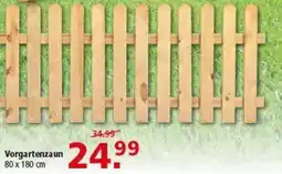 Multi Markt Vorgartenzaun 80 x 180 cm Angebot