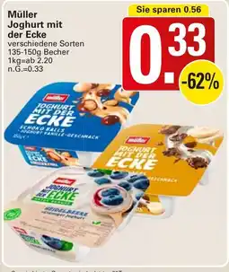 WEZ Müller Joghurt mit der Ecke Angebot