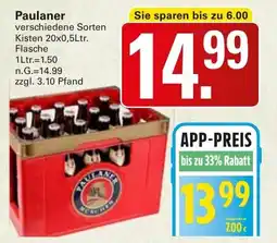WEZ Paulaner Angebot