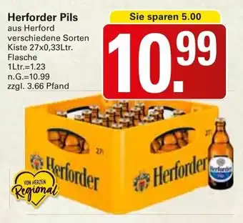 WEZ Herforder Pils Angebot