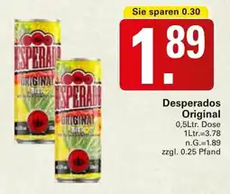 WEZ Desperados Original Angebot