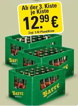 WEZ Barre Pilsener Angebot