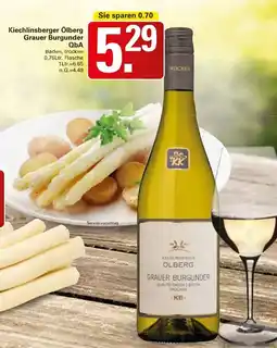 WEZ Kiechlinsberger Ölberg Grauer Burgunder QbA Angebot