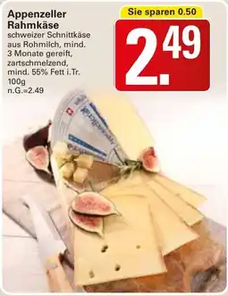 WEZ Appenzeller Rahmkäse Angebot