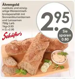 WEZ Schäfer's Ährengold Angebot