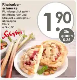WEZ Schäfer's Rhabarberschnecke Angebot