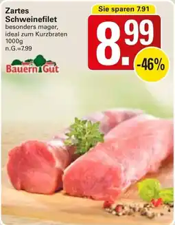 WEZ Bauern Gut Zartes Schweinefilet Angebot